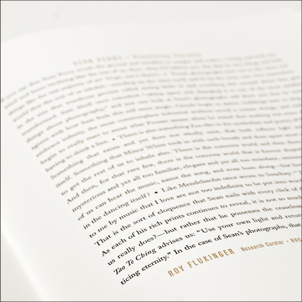Sean Perry Photographs • Transitory, published by Cloverleaf Press