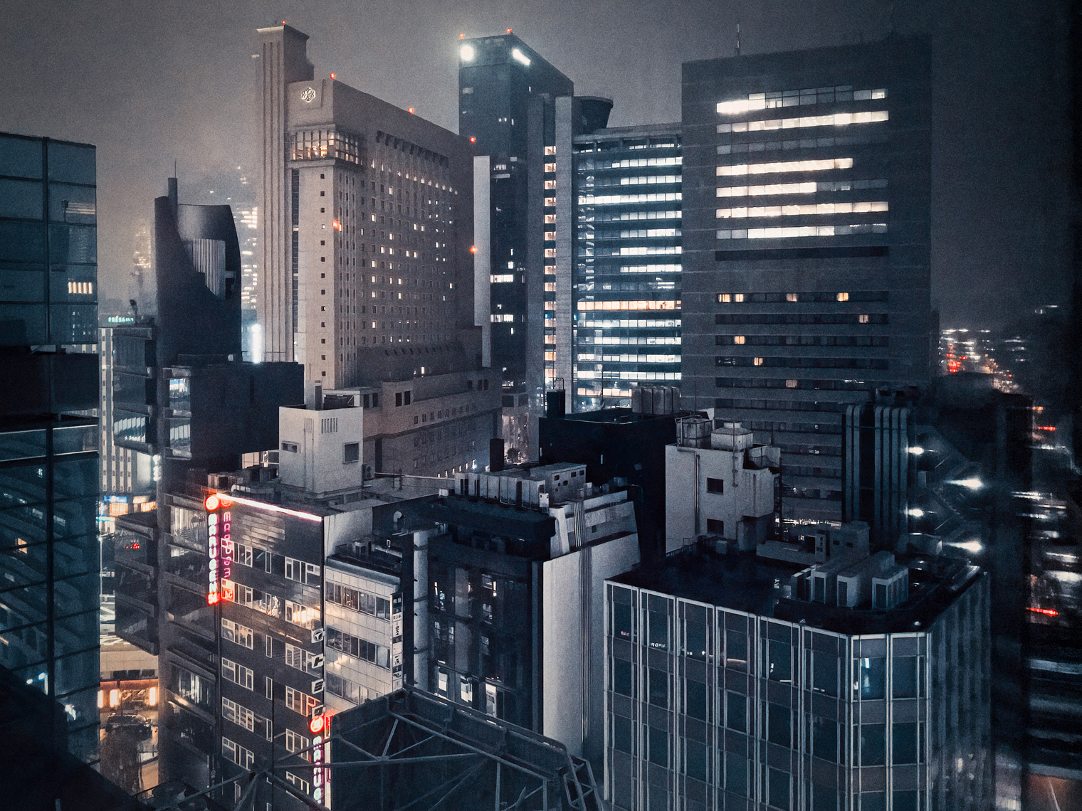 Sean Perry Photographs · Tokyo City Rain · Japan.